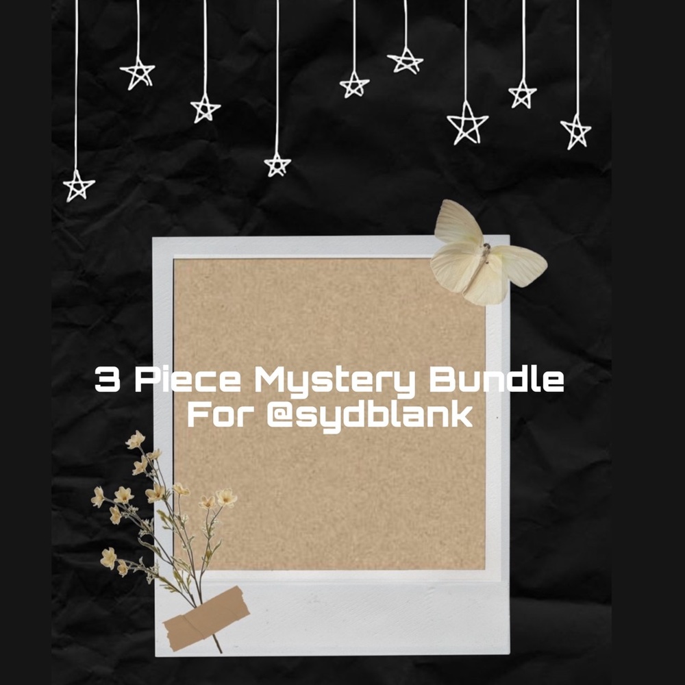 3 piece mystery bundle for Sydney ☺️